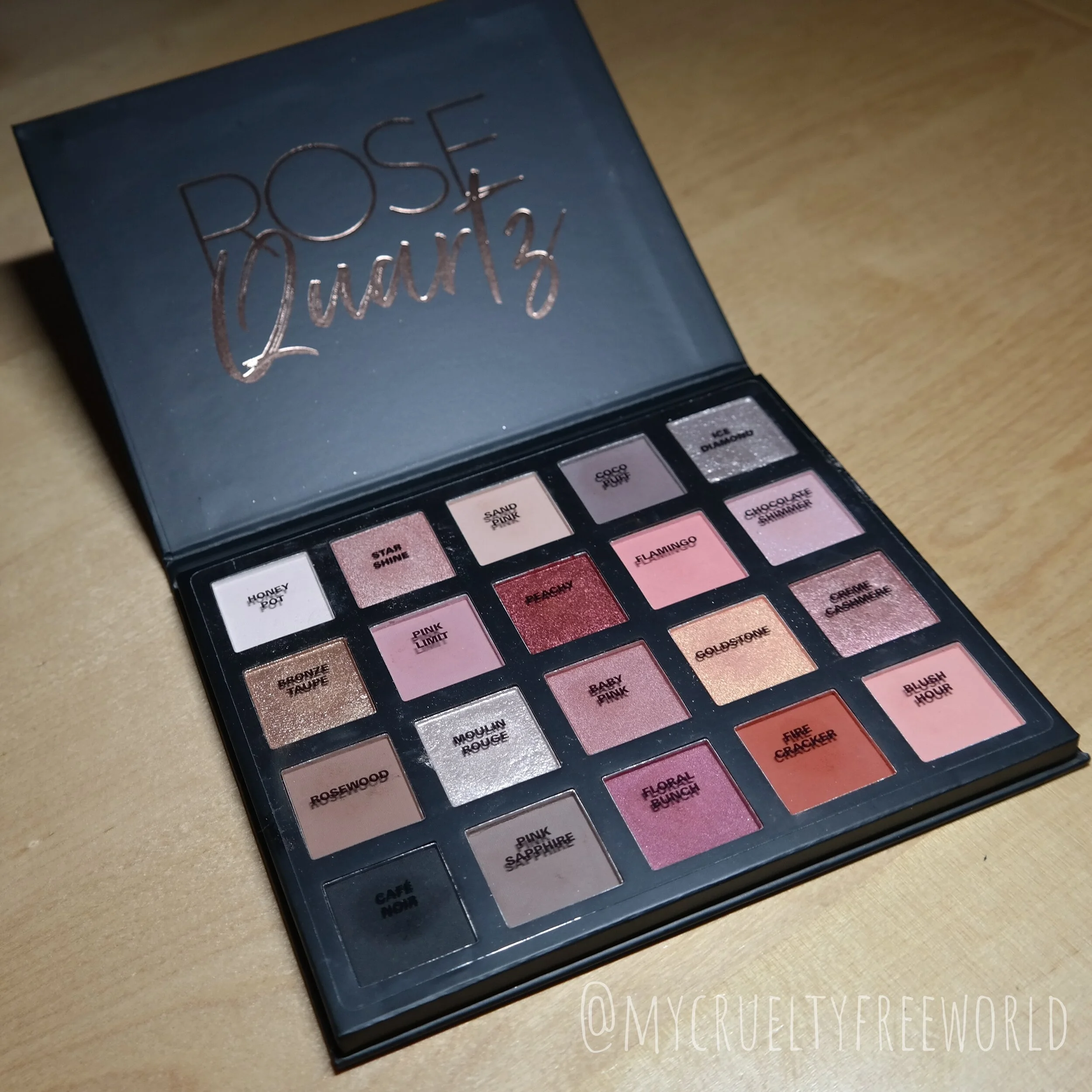 Primark Rose Quartz Palette Review My Cruelty Free World